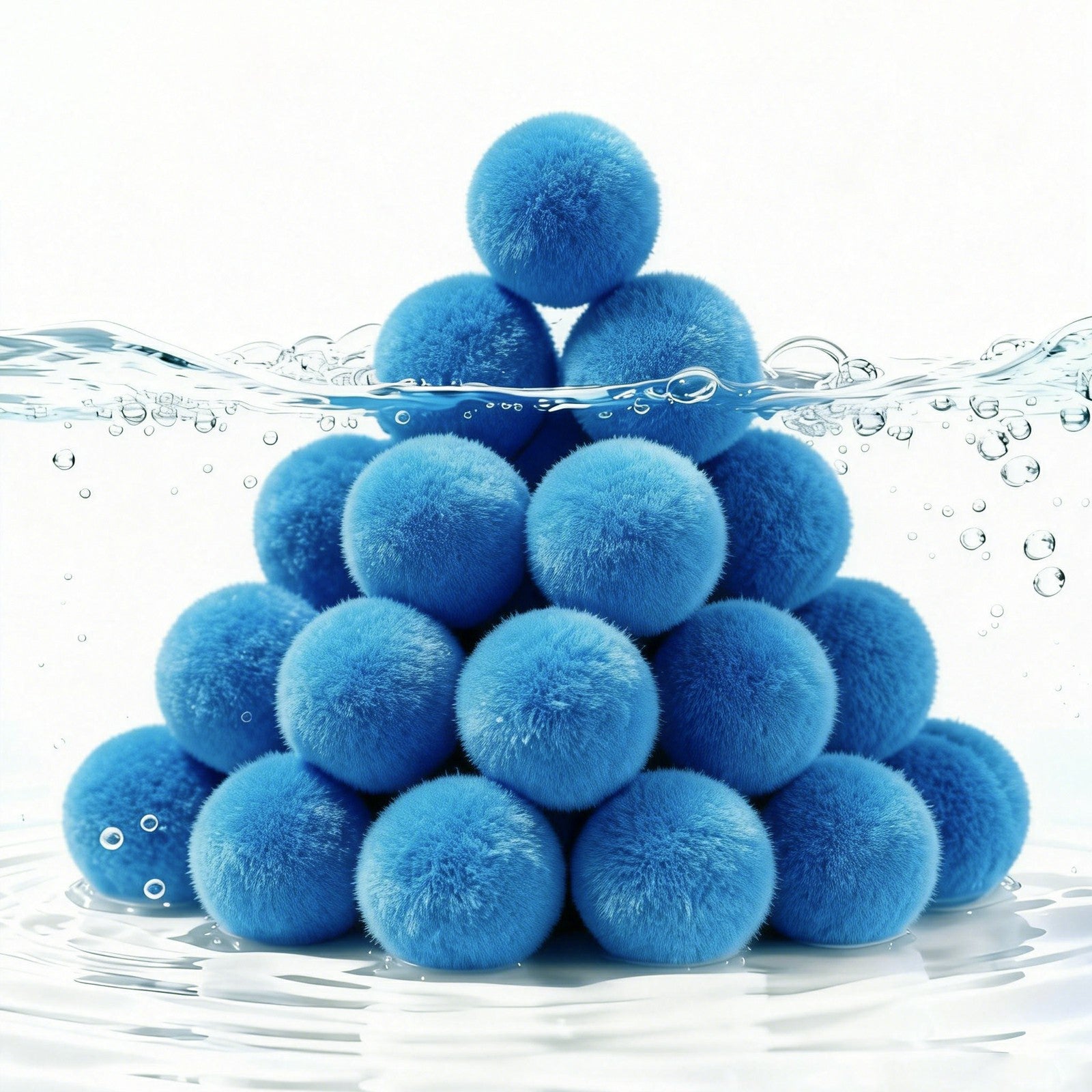 SPSGB031B 3.1 lbs Blue Pool Filter Balls for Sand Filters Replaces 100 lbs Pool Filter Sand
