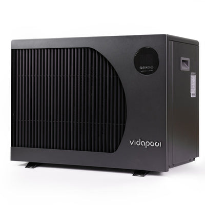 VTX035 35,000 BTU Swimming Pool Heater 12 COP Electric Pool Heat Pump for Above Ground and Inground Pools Heating and Cooling Smart WiFi Control Pools Up to,9000 Gallons